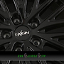 OXIGIN 19 OXSPOKE 7,5x17 5x108 ET45.00 black (b)