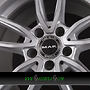 MAK EVO 8x18 5x112 ET33.00 silver