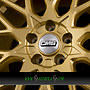 CMS C25 7x17 4x100 ET45.00 cg gold glanz