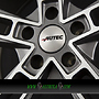 AUTEC RIAS (R) 8,5x20 5x114,3 ET45.00 titansilber matt poliert