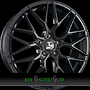  UA1E 8x18 5x112 ET45.00 black painted