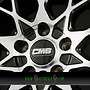 CMS C25 7,5x18 5x108 ET51.00 db diamant schwarz