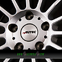 AUTEC LAMERA (L) 7,5x17 5x114,3 ET37.00 hyper silber