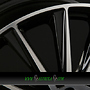 KESKIN KT18 TURBO 8x18 5x112 ET45.00 black front polish (bfp)