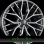 Wheelworld WH37 8,5x19 5x112 ET48.00 schwarz hochglanzpoliert (sp+)