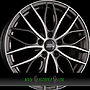  MM01 8x18 5x112 ET45.00 grau frontpoliert