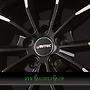 AUTEC ASTANA (AS) 7x17 5x108 ET42.00 schwarz poliert