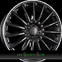 Wheelworld WH39 8x18 5x112 ET48.00 schwarz glänzend lackiert hornpoliert (sw+ / ml+)