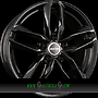 GMP ATOM 7,5x17 5x112 ET45.00 shiny black