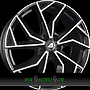 ALUTEC ADX.02 7x17 5x108 ET42.00 diamant-schwarz frontpoliert