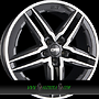 CMS C29 AERO 7,5x18 5x120 ET60.00 db diamant schwarz glanz