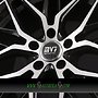  M08 8x18 5x112 ET30.00 black front polished