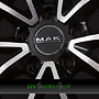 MAK DAVINCI 6,5x17 5x112 ET45.50 black mirror face