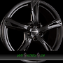 RONAL R62 7,5x17 5x108 ET45.00 jetblack