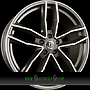 DIEWE ALITO 7,5x17 5x112 ET25.00 platin s machined - anthrazit glanz frontpoliert