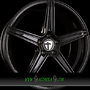 TOMASON TN20 NEW 8x18 5x108 ET45.00 black painted