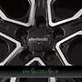 Wheelworld WH34 8x18 5x112 ET42.00 schwarz hochglanzpoliert (sp+)