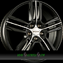 RONAL R57 7,5x17 5x100 ET38.00 mattschwarz-frontkopiert