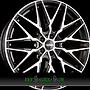 OXIGIN 25 OXCROSS 7,5x17 5x100 ET51.00 black full polish (bfp)