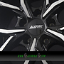 ALUTEC AVELENO 8x19 5x114,3 ET50.00 diamant-schwarz frontpoliert