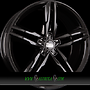 MAM MAM A1 8x19 5x112 ET30.00 black painted (bp)