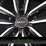 MAK MAGMA 7x17 4x108 ET25.00 black mirror face