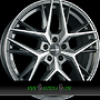 GMP LUNICA 8x18 5x110 ET30.00 matt anthracite diamond