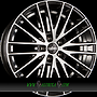 OXIGIN 19 OXSPOKE 7,5x17 5x100 ET35.00 black full polish mit hinterdrehung (bfphd)