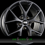 BBS SR 7,5x17 5x114,3 ET42.00 himalaya grau matt