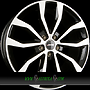 AUTEC UTECA (U) 7,5x17 5x108 ET43.00 schwarz poliert