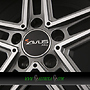 AVUS AC-515 7,5x17 5x112 ET45.00 anthracite polished