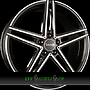 AVUS AC-515 7,5x17 5x112 ET52.50 black polished