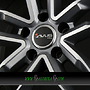 AVUS AF16 7,5x17 5x112 ET29.00 matt anthracite polished