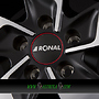 RONAL R64 7x17 5x108 ET46.00 jetblack-matt-frontkopiert