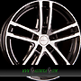 DEZENT TZ-C 7,5x17 5x112 ET27.00 dark - black polished