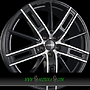 RONAL R67 8x18 5x108 ET40.00 jetblack frontkopiert