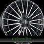 GMP QSTAR 7,5x18 5x112 ET50.00 black diamond