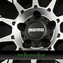 MOMO REVENGE EVO 8x18 5x108 ET45.00 matt black polished