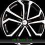 DEZENT TA 7x17 5x114,3 ET39.00 dark - schwarz frontpoliert