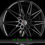 AVUS AC-MB5 8x18 5x112 ET42.00 black