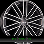 AVUS AC-M08 9x20 5x112 ET40.00 black polished