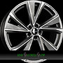 GMP EVENTO 7,5x18 5x100 ET40.00 matt anthracite diamond