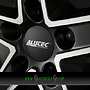 ALUTEC RAPTR 8x18 5x114,3 ET45.00 racing-schwarz frontpoliert