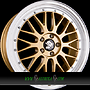  UA3-LM 8,5x18 5x120 ET35.00 gold rim polished