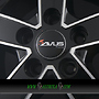 AVUS AC-V51 6,5x16 5x112 ET50.00 black polished