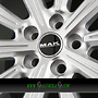 MAK BIRMINGHAM 9x22 5x108 ET45.00 silver