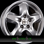 RONAL R44 7x17 6x130 ET55.00 kristallsilber