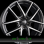 DEZENT TO 7,5x17 5x108 ET50.50 dark - schwarz frontpoliert