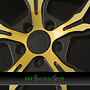 KESKIN KT19N 8,5x19 5x108 ET45.00 black front gold