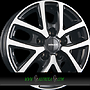 MONACO MONACO CL2T 6,5x16 5x118 ET50.00 glanzschwarz poliert